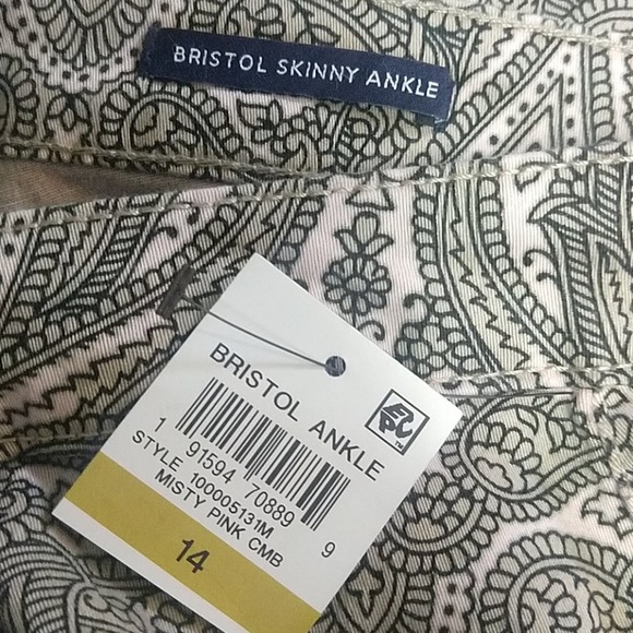 Charter Club Bristol Skinny Ankle Jeans 14 - Picture 4 of 10